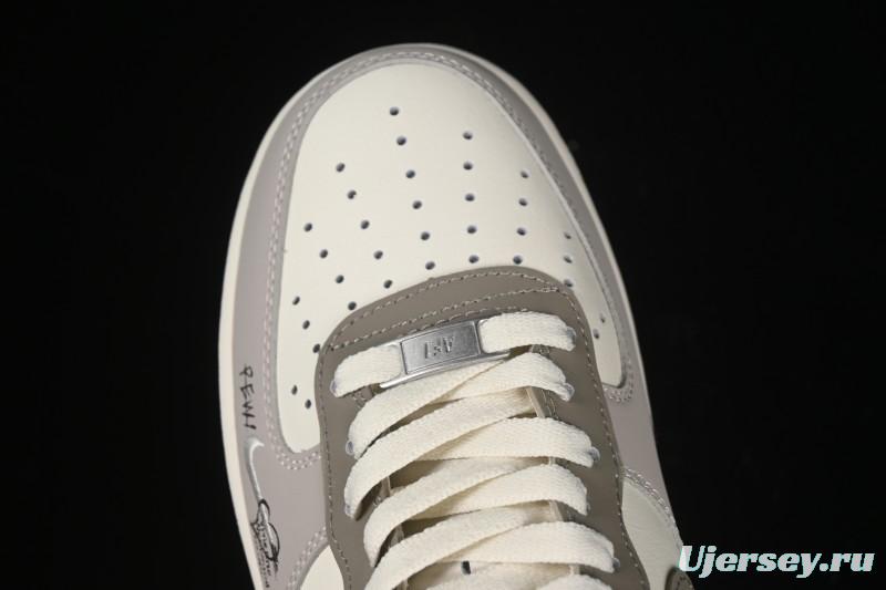 Nike Air Force 1'07 Low Smiling Bear Casual Sneakers - DB3301-881