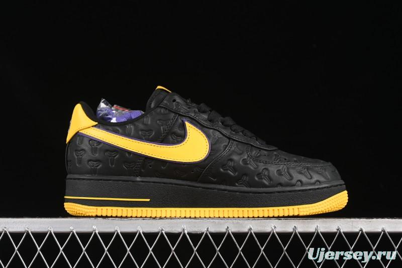 Nike Air Force 1 '07 Low Kobe Full-Grain Leather Casual Sneakers - HV5122-001