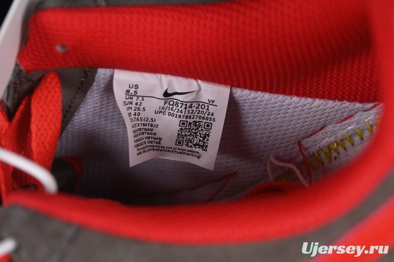 Nike Air Force 1'07 Low Casual Sneakers with Full-Length Air Cushion - FQ8714-201