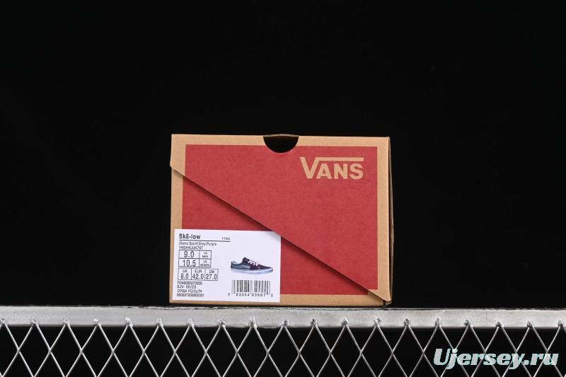 Vans Sk8-Low Skate Shoes with Slip-Resistant Sole - VN0A4UUK76T