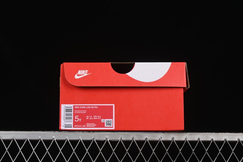 Nike SB Dunk Low Classic Black White Low-Top Casual Skate Shoes - HF5441-100