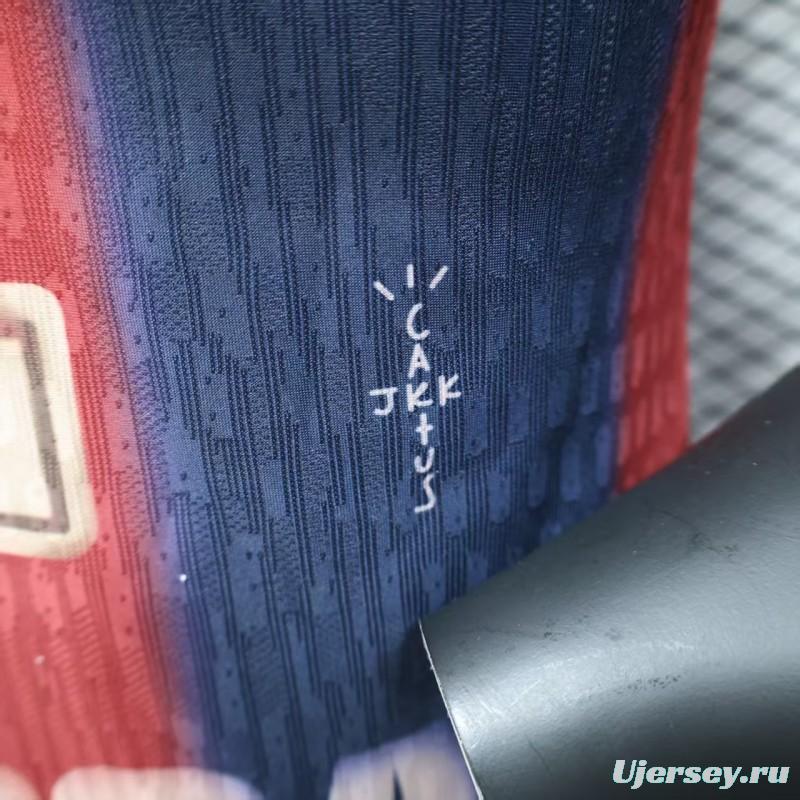 Player Version 25/26 Barcelona Travis Scott Special Jersey