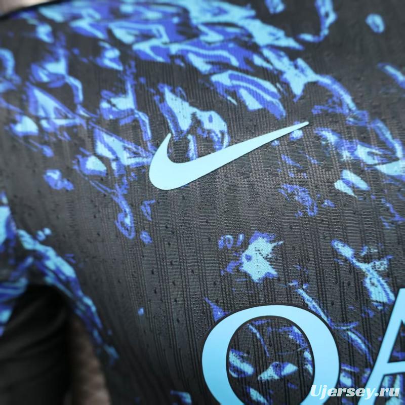 Player Version 25/26 Inter Milan Blue with Camouflage Pattern Jersey