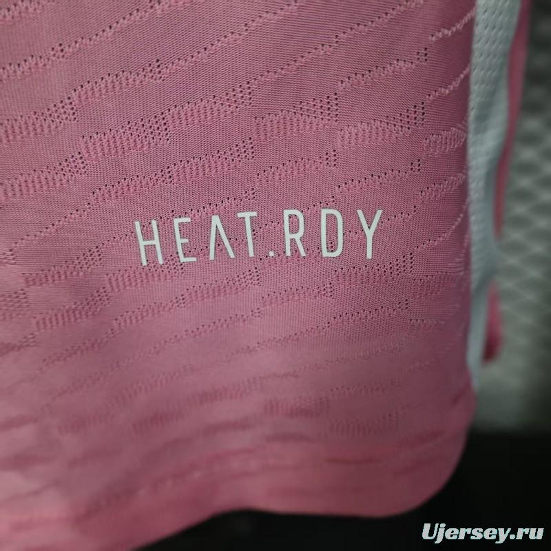 Player Version 2025 Argentina National Team Pink Training Jersey