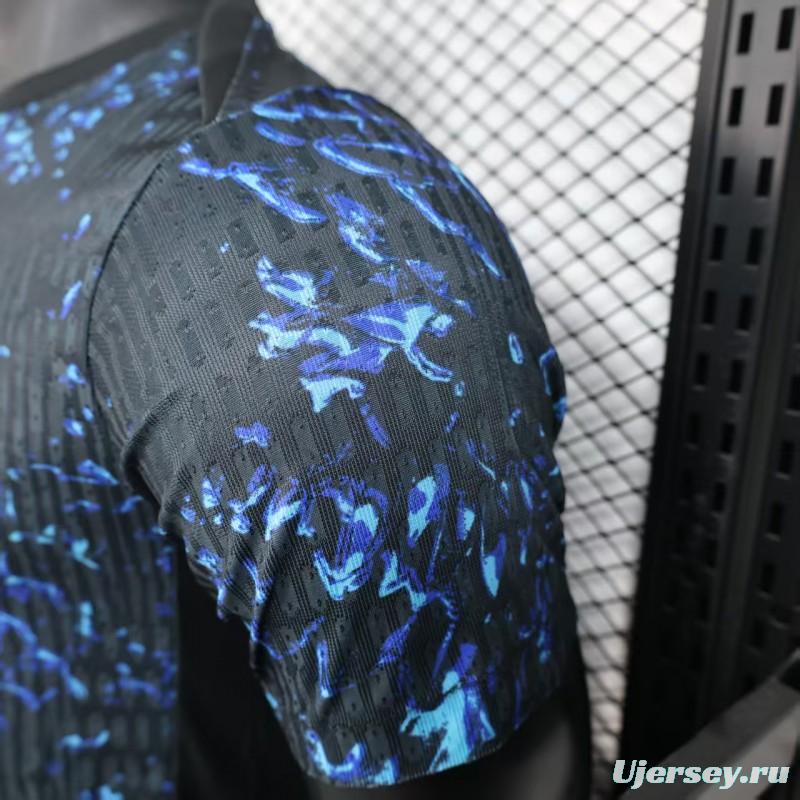 Player Version 25/26 Inter Milan Blue with Camouflage Pattern Jersey