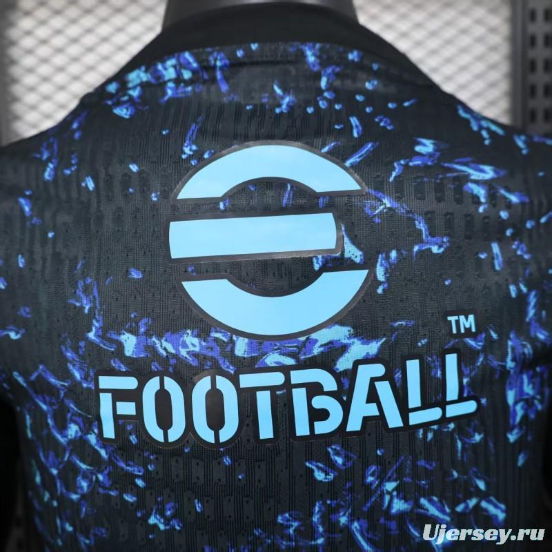 Player Version 25/26 Inter Milan Blue with Camouflage Pattern Jersey
