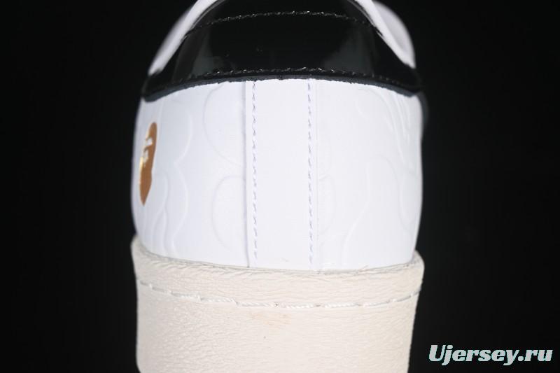 Adidas Bape Superstar Casual Sneakers with Shell Toe Design - JR2701