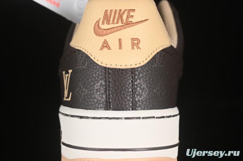 Nike Air Force 1 '07 Low LV Collaboration Coffee Brown Casual Sneakers - LW9279-007