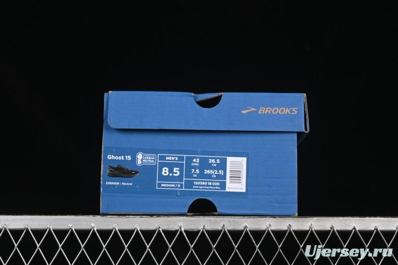 Brooks Ghost 15 Low-Cut Breathable Cushioned Support Casual Running Shoes - 1203801B020