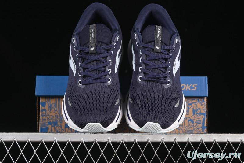 Brooks Ghost 15 Low-Cut Breathable Cushioned Support Casual Running Shoes - 1103931D026