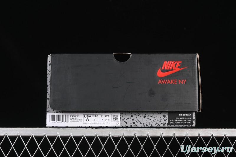 Nike Awake NY x Air Jordan 5 Black Metallic Basketball Shoes - DV4982-004