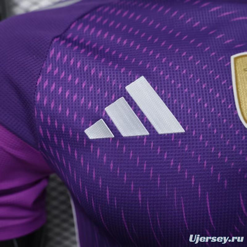Player Version 2025 Argentina Purple Jersey
