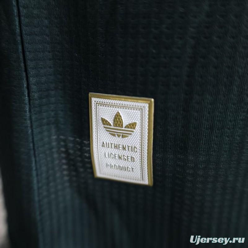 Player Version 25/26 Al-Ahli Saudi Dark Green with Traditional Arabic Pattern Jersey