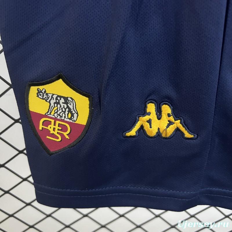 Retro 01/02 Kids Roma Home Size 16-28 Jersey