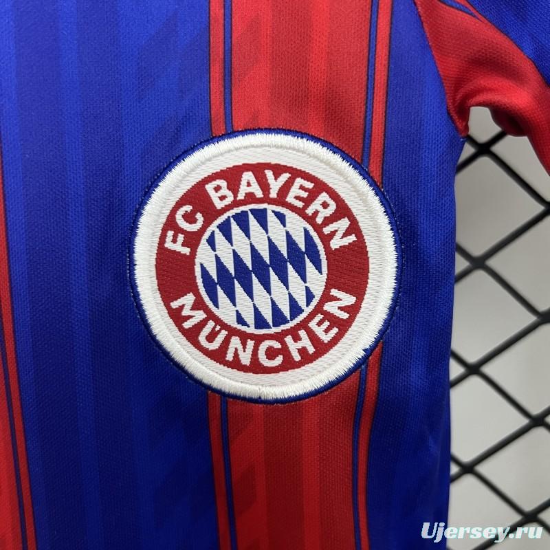 Retro 95/97 Kids Bayern Munich Home Size 16-28 Jersey