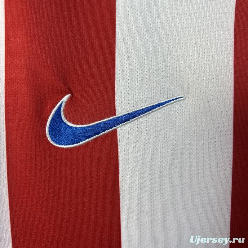 16/17 Retro Atletico Madrid Home Jersey