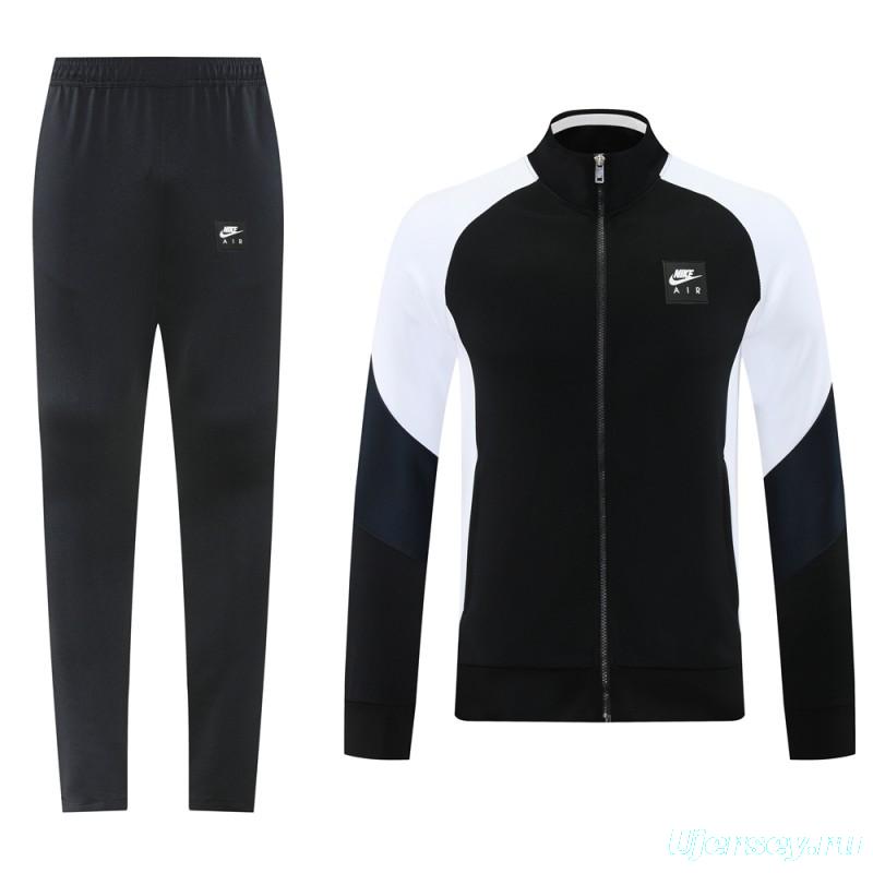 2025 NIKE Black/White Full Zipper Jacket +Long Pants