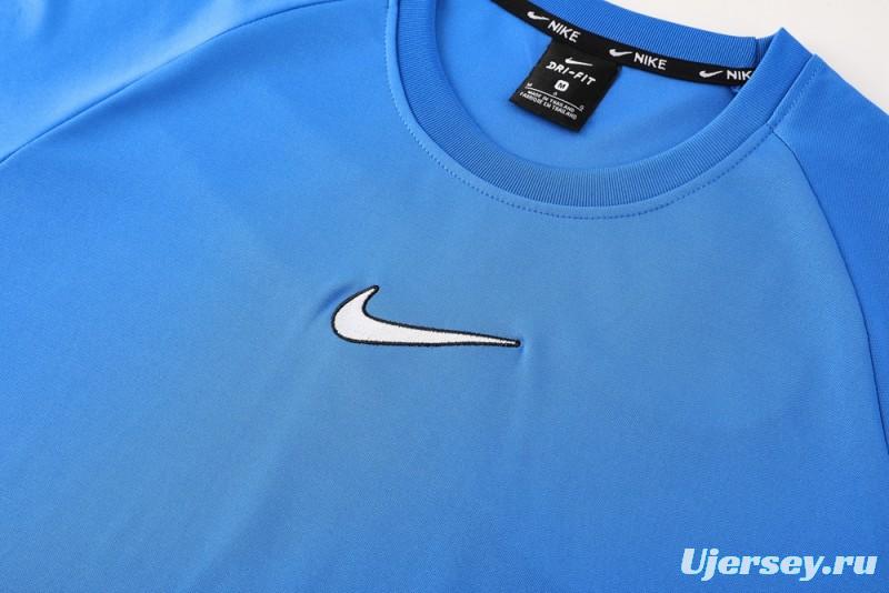 25/26 Nike Blue Short Sleeve Jersey+Shorts