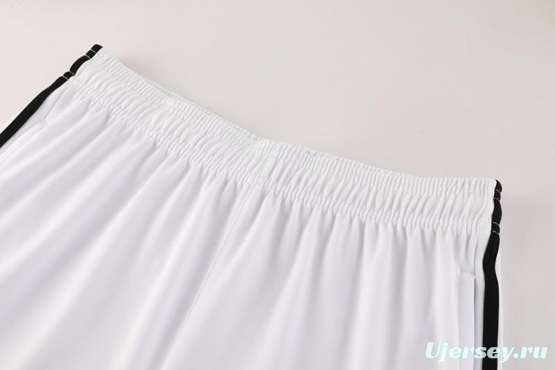 2025 Adidas White Short Sleeve Jersey+Shorts