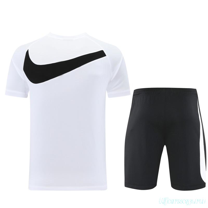 25/26 Nike White Short Sleeve Jersey+Shorts
