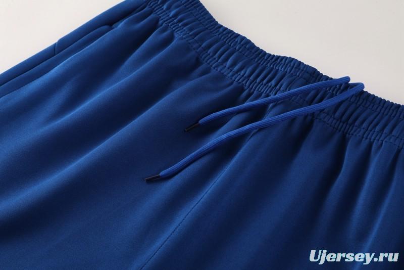 25/26 PSG Blue Full Hoodie Zipper Jacket +Long Pants