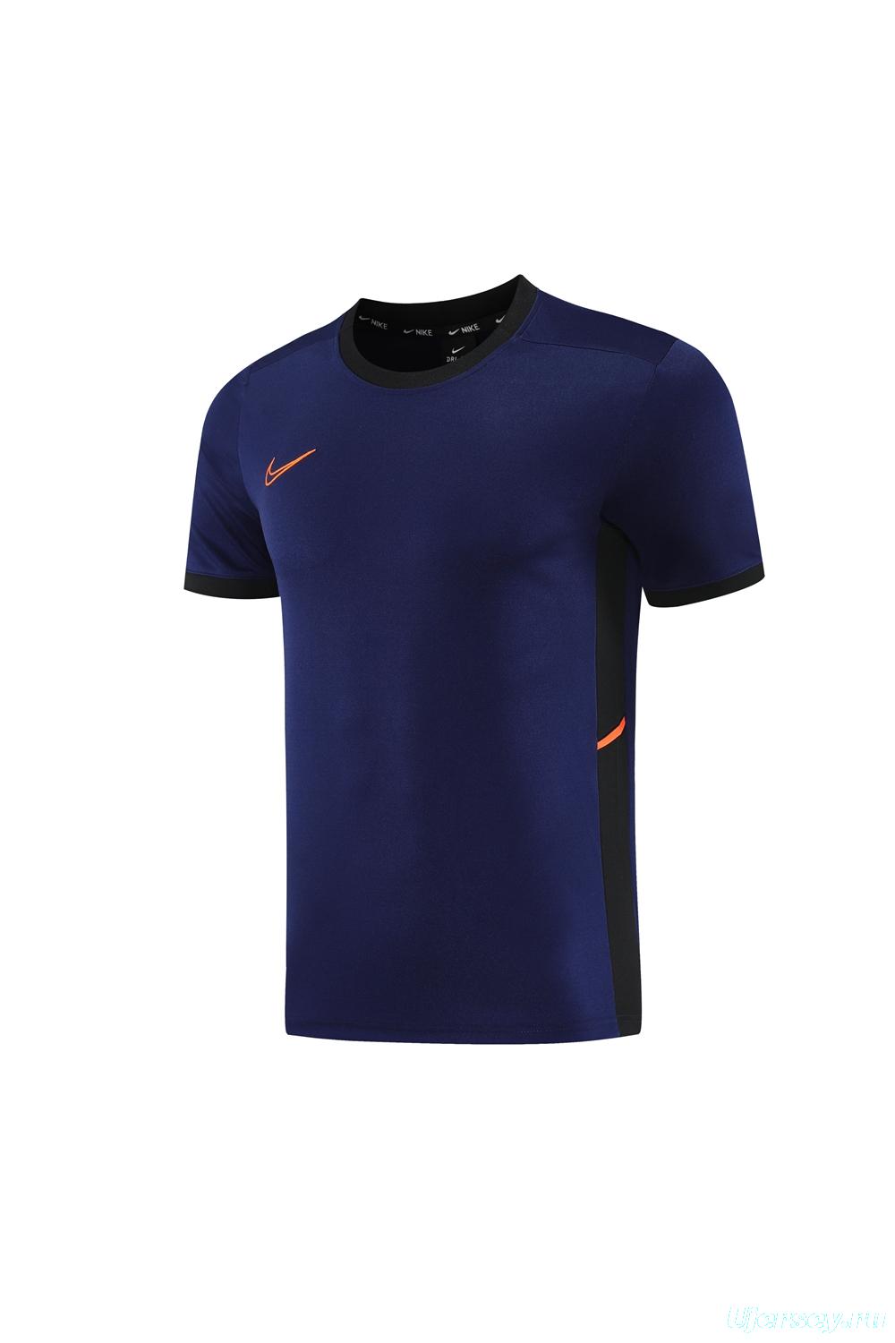 2025 NIKE Navy Short Sleeve Jersey + Shorts