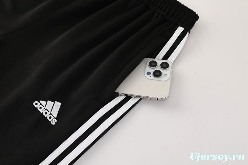 2025 Adidas Green/Black Full Zipper Jacket +Long Pants
