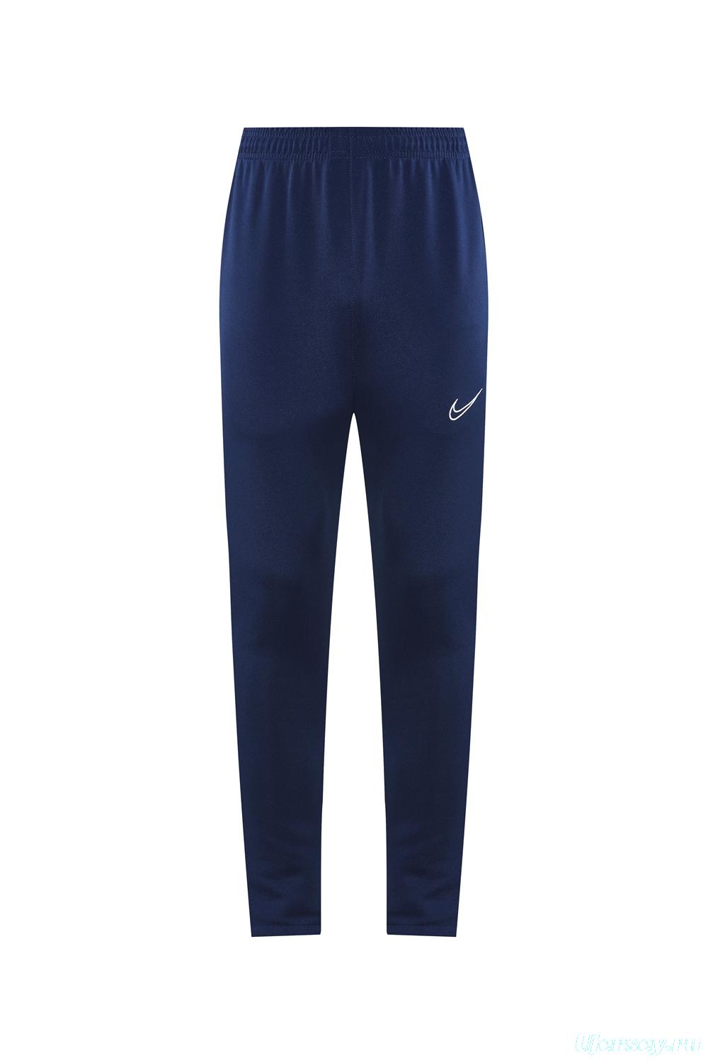 2025 Nike Blue Full Hoodie Zipper Jacket +Long Pants
