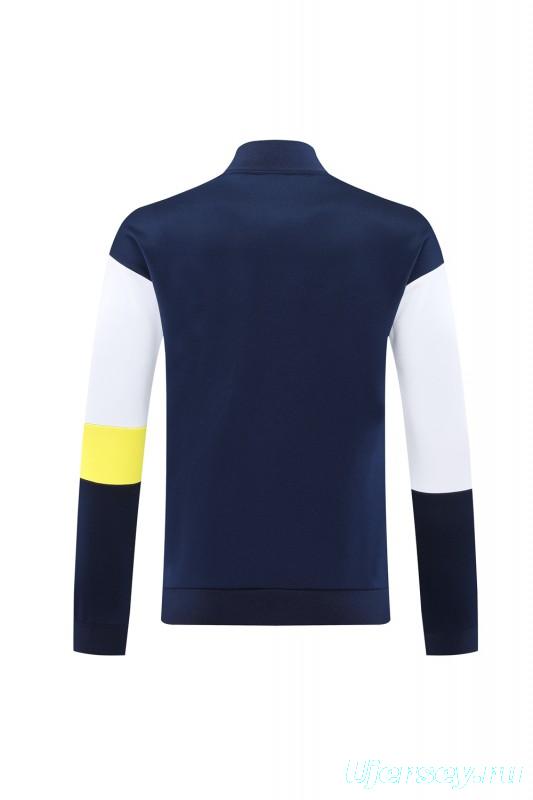 25/26 Arsenal Red/Navy Full Zipper Jacket +Long Pants