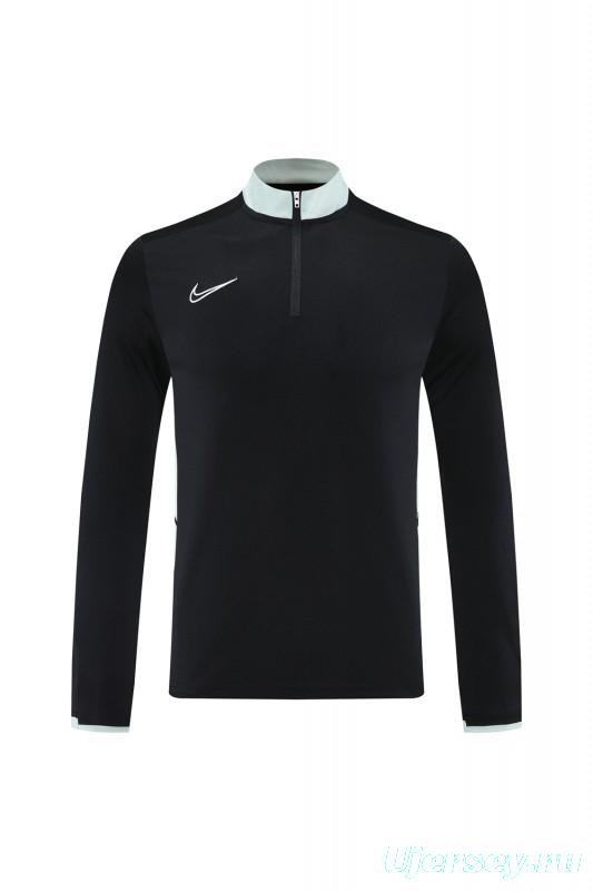 2025 Nike Black Full Hoodie Zipper Jacket +Long Pants