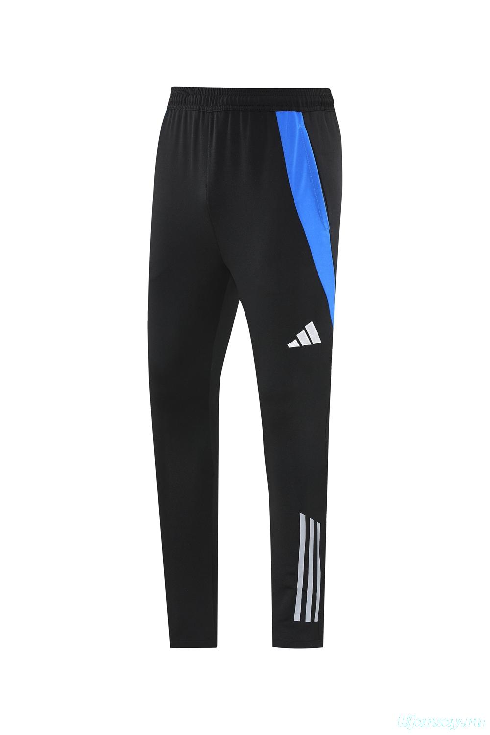 2025 Adidas Light Grey & Black with Leopard Print Pattern Half Zipper Jacket +Long Pants