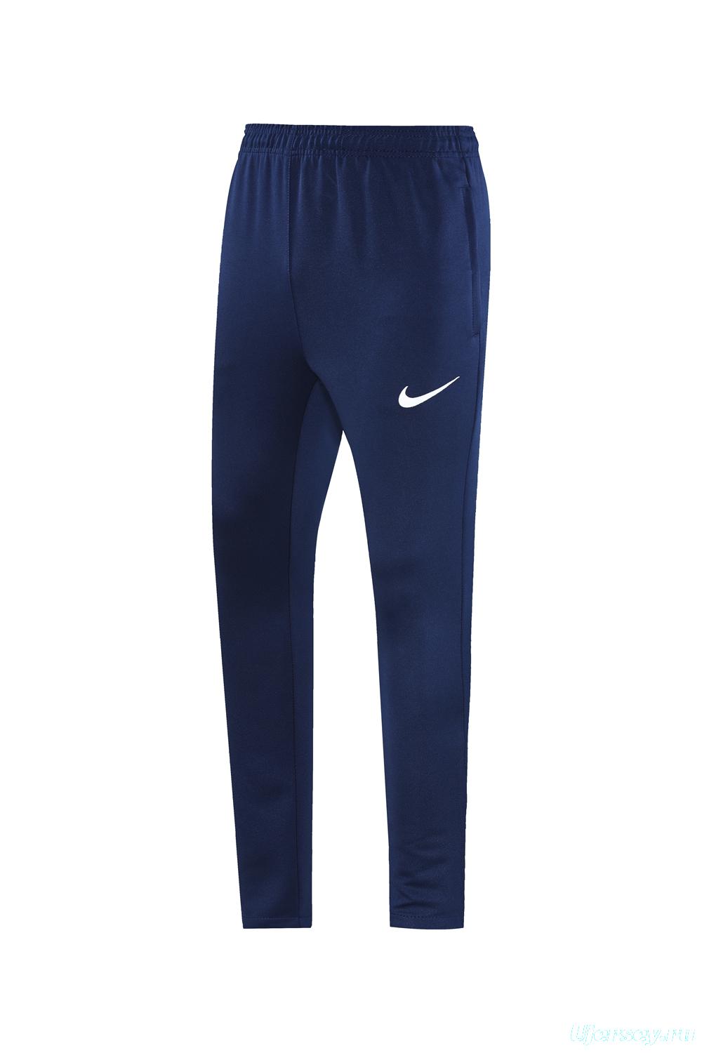 2025 Nike Red/Navy Full Hoodie Zipper Jacket +Long Pants