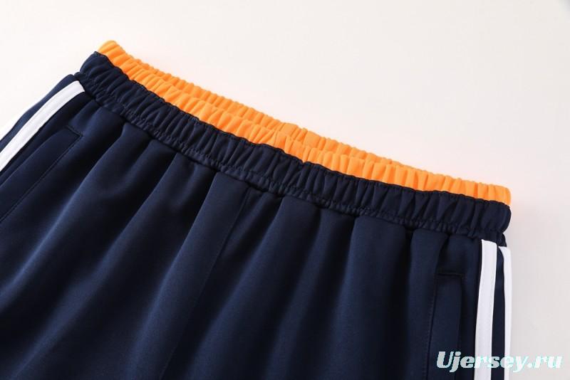 25/26 Real Madrid Navy Full Zipper Jacket +Long Pants