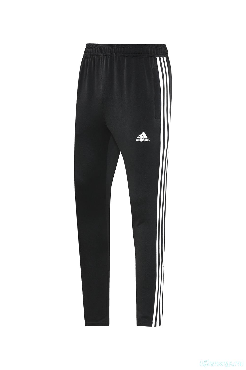 2025 Adidas Orange/Black Full Zipper Jacket +Long Pants