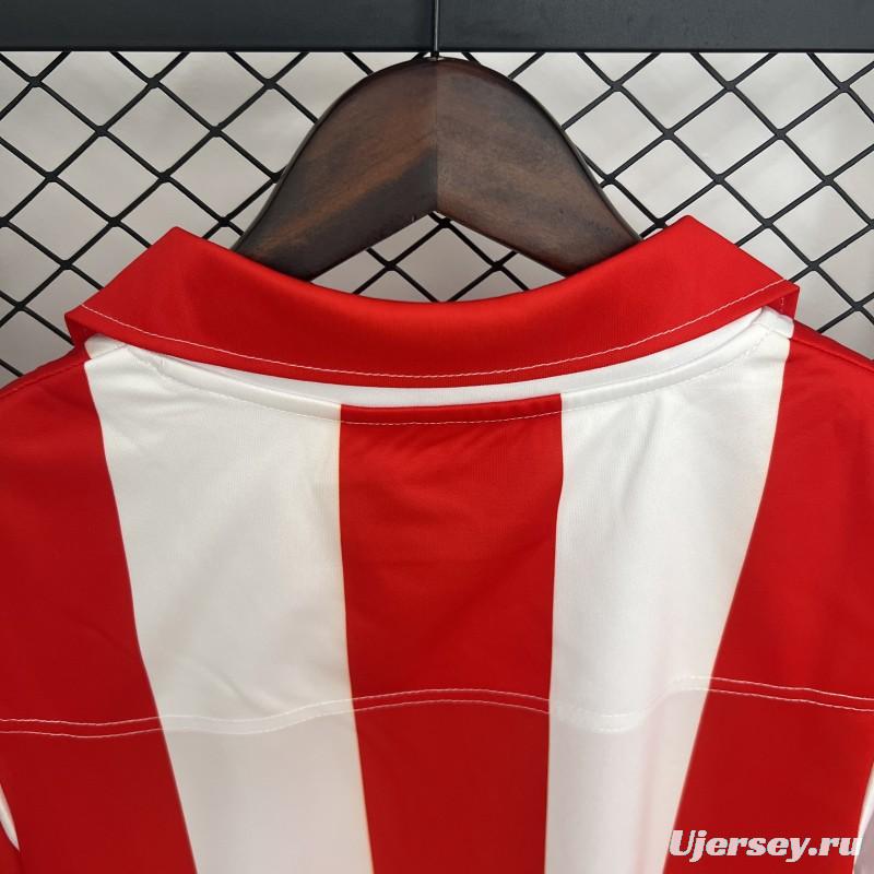 03/04 Retro Atletico Madrid Centenary Home Stadium Jersey