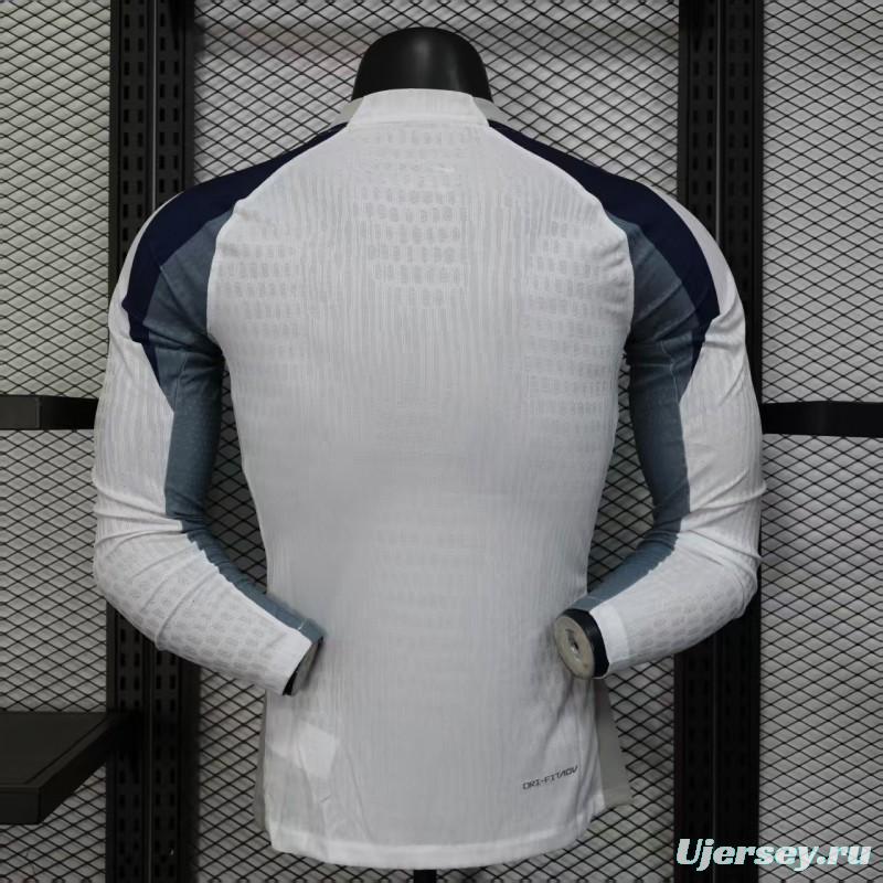 Player Version 25/26 Tottenham Hotspur Home Long Sleeve Jersey