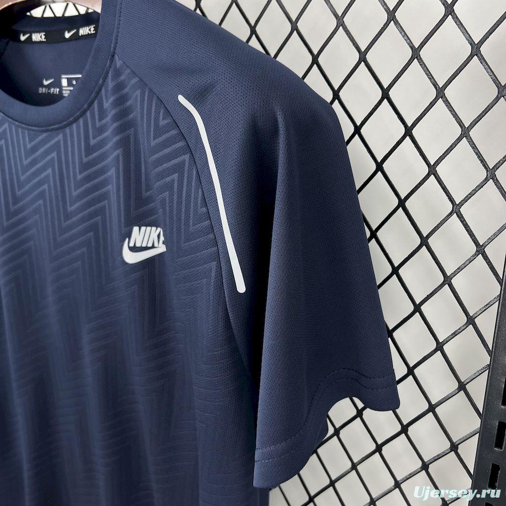 2025 NIKE Navy T-Shirt #1044