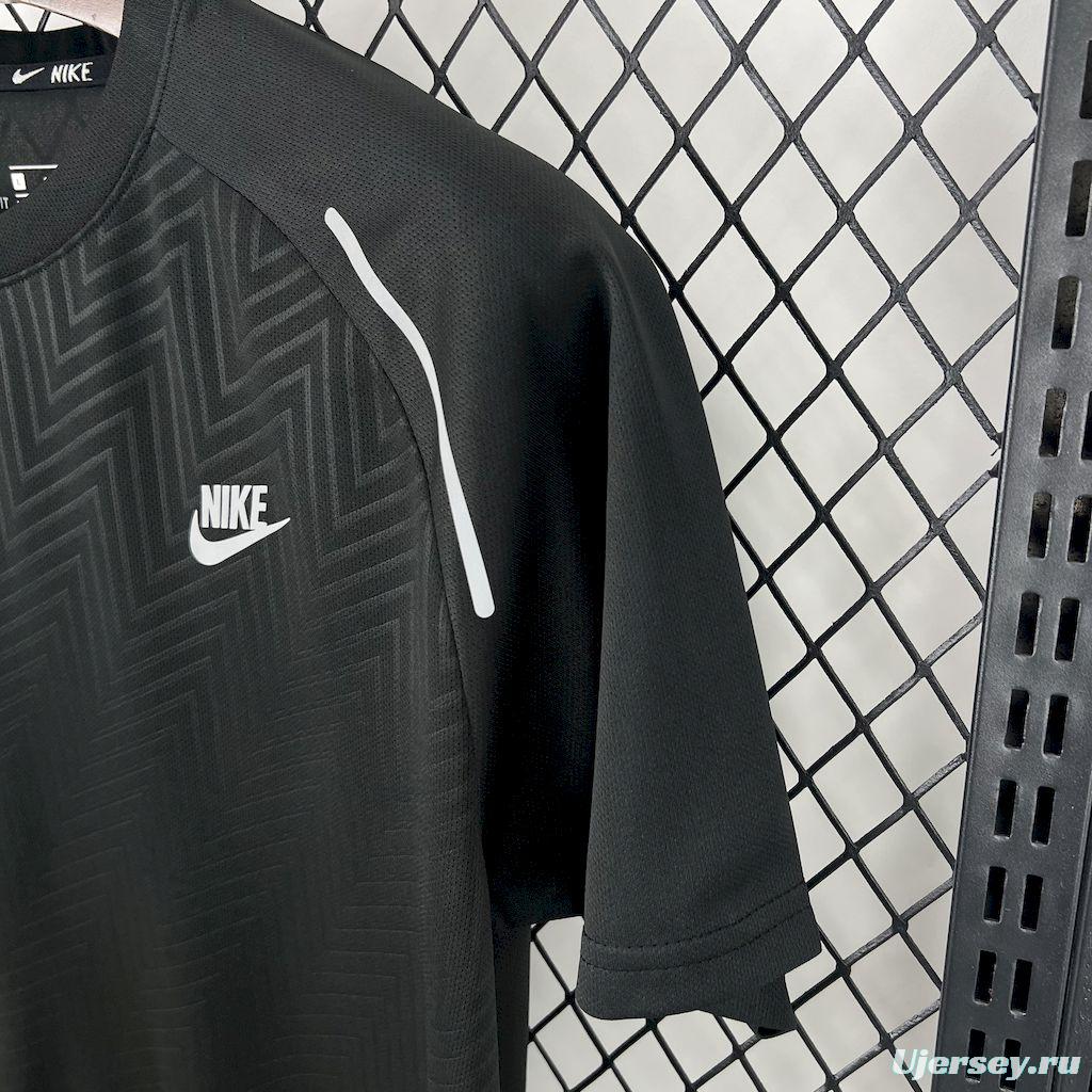 2025 NIKE Black T-Shirt #1044