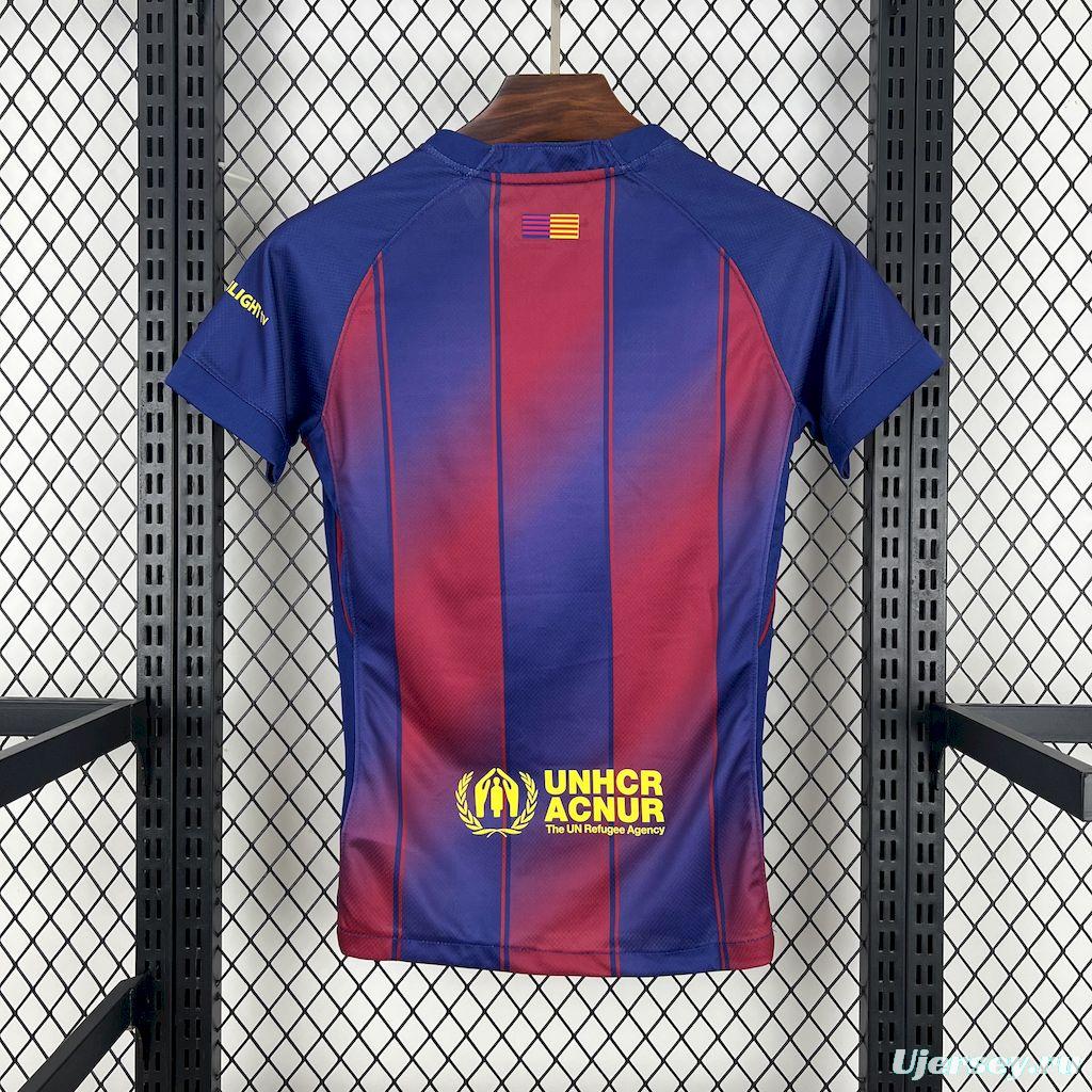 2025/26 Barcelona Home Women Jersey