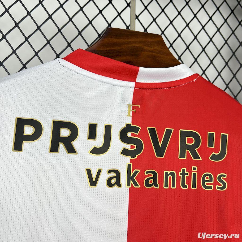 2025/26 Feyenoord Rotterdam Home Jersey