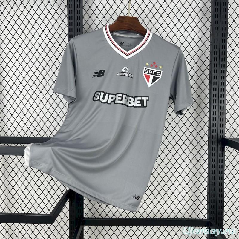 2025/26 Sao Paulo Special Edition Grey Jersey