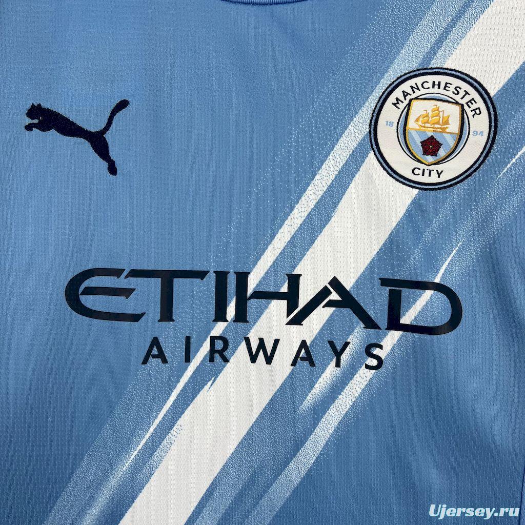 2025/26 Manchester City Home Women Jersey
