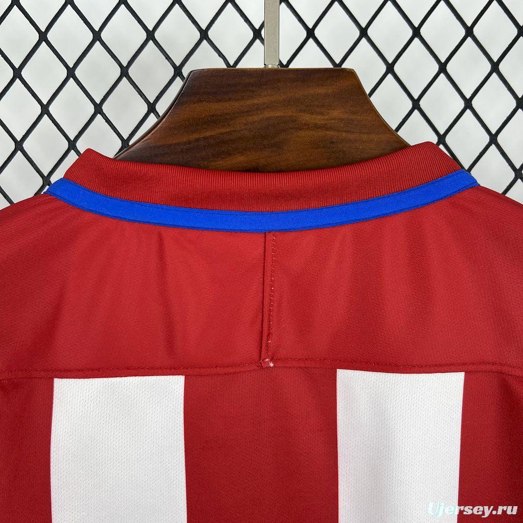 Retro 2016/17 Atletico Madrid Home Jersey