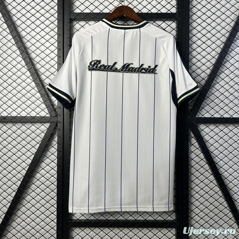 25/26 Real Madrid US Pack Baseball Jersey