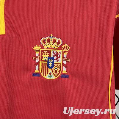 Retro 1998 Spain Home Jersey
