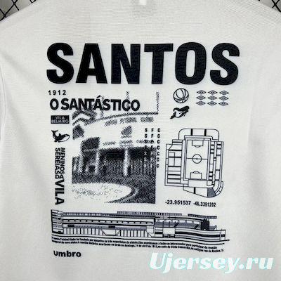 2025/26 Santos Concentração Umbro Masculina Jersey