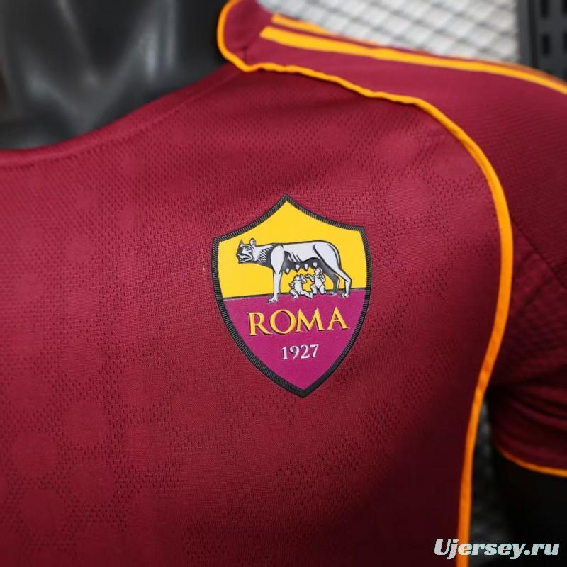 Player Version 25/26 Roma Home Jersey