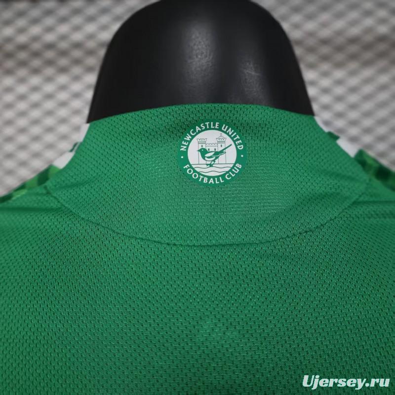 Player Version 25/26 Newcastle United Away Green Jersey