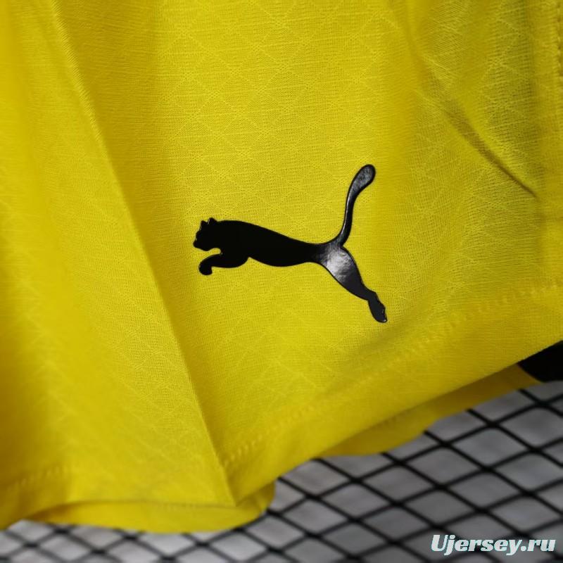 Player Version 25/26 Borussia Dortmund Yellow Shorts