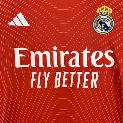 2025/26 Kids Real Madrid Orange Color Goalkeeper Red Jersey